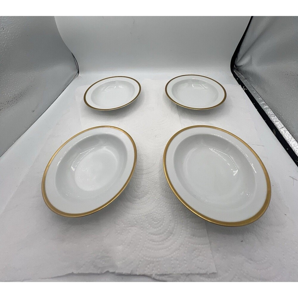 4 Noritake China 4982 Patricia Small Fruit/ Desert Bowl 5 3/4”